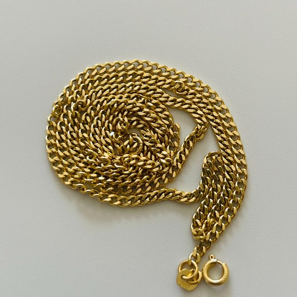 22 inch,14K Gold Curb Cuban Chain Necklace - Picture 14 of 17